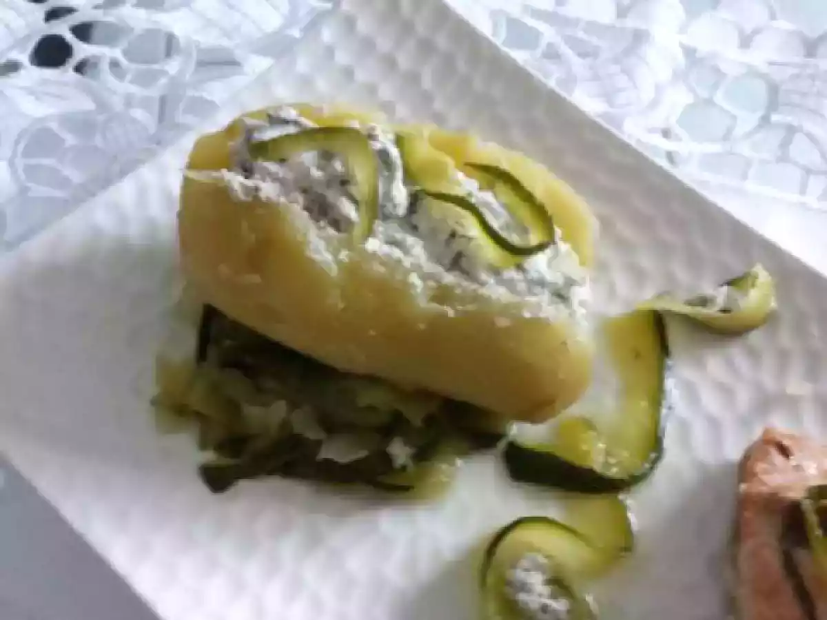 Saumon au four, pomme de terre farcie light - photo 4