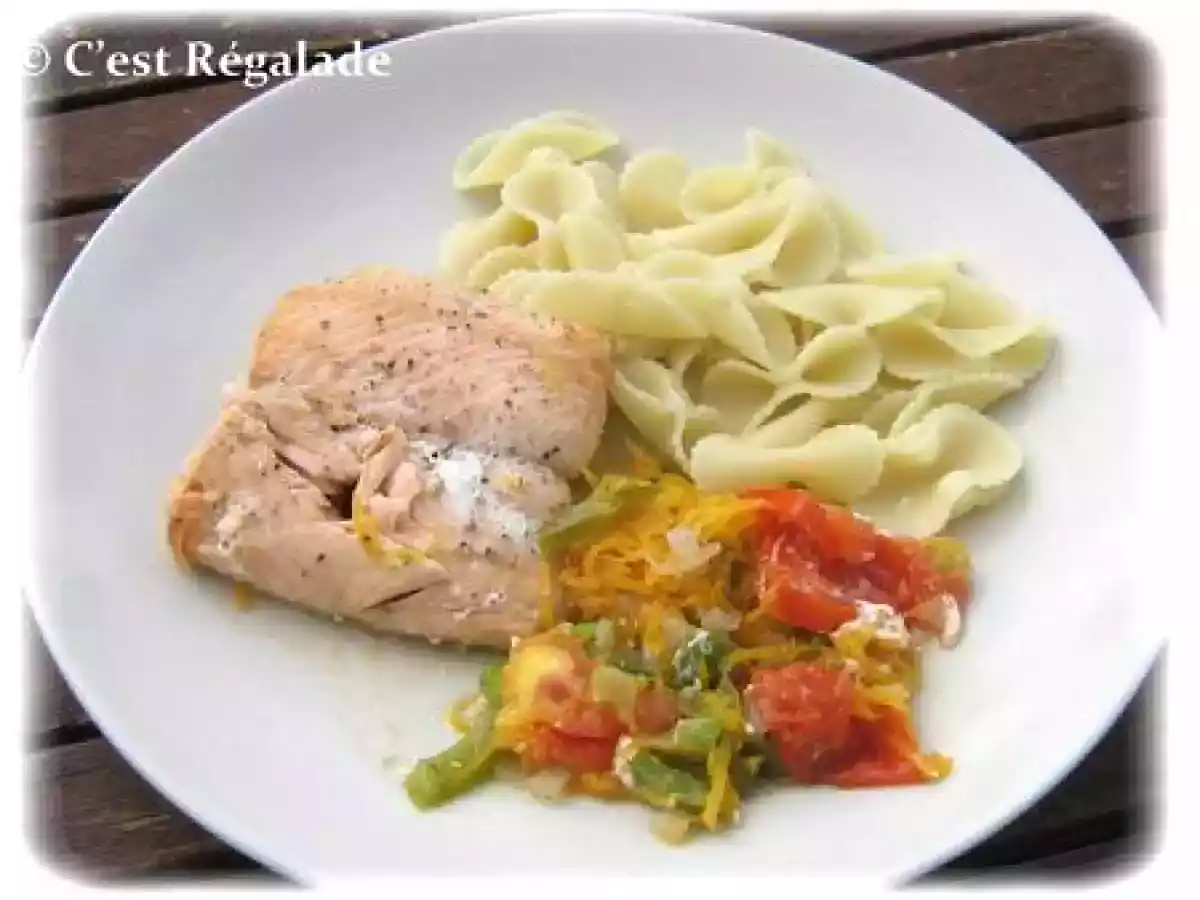 SAUMON au micro ondes pour déjeuner rapide