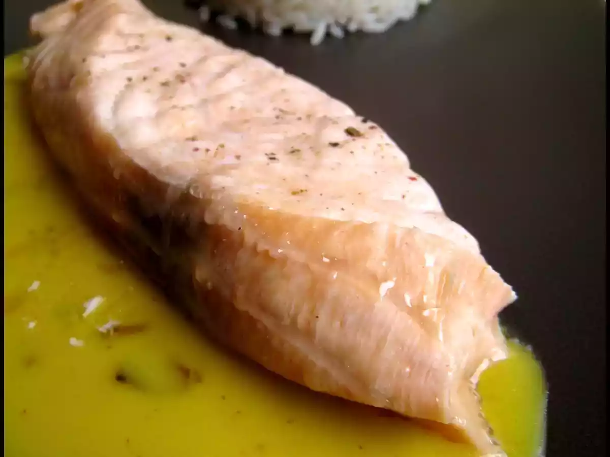 Saumon au safran