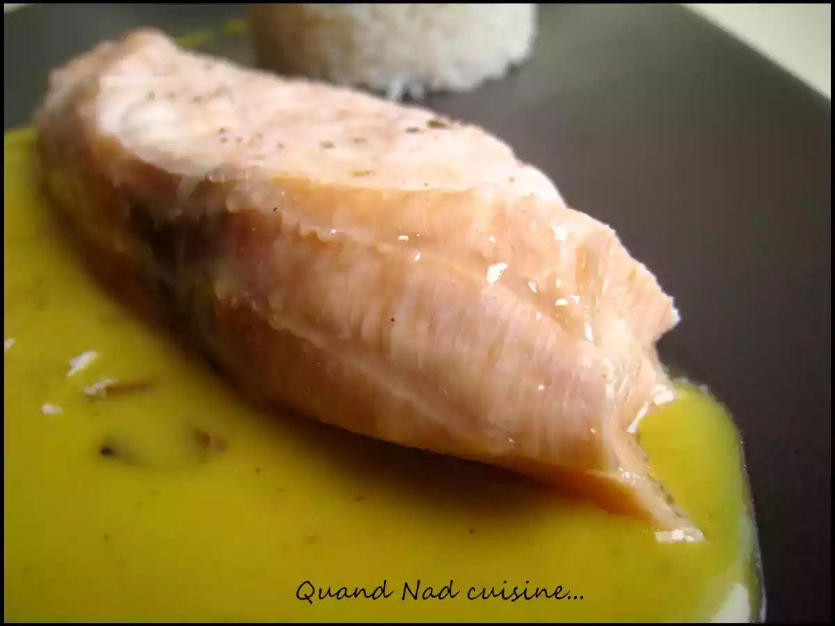 Saumon au safran - photo 2