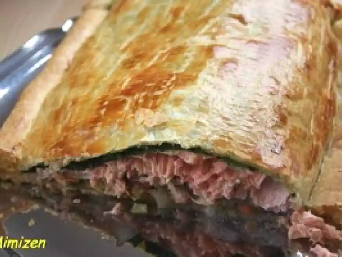 Saumon en croûte à la julienne de légumes de Mercotte - photo 2