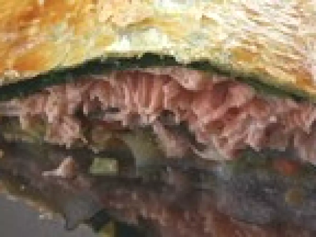 Saumon en croûte à la julienne de légumes de Mercotte - photo 4