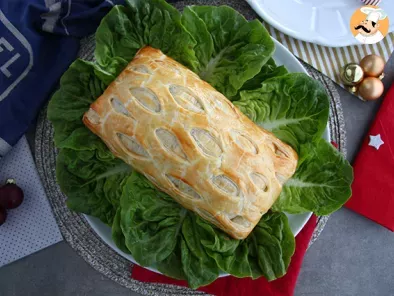 Saumon en croûte aux épinards et fromage mozzarella, photo 2
