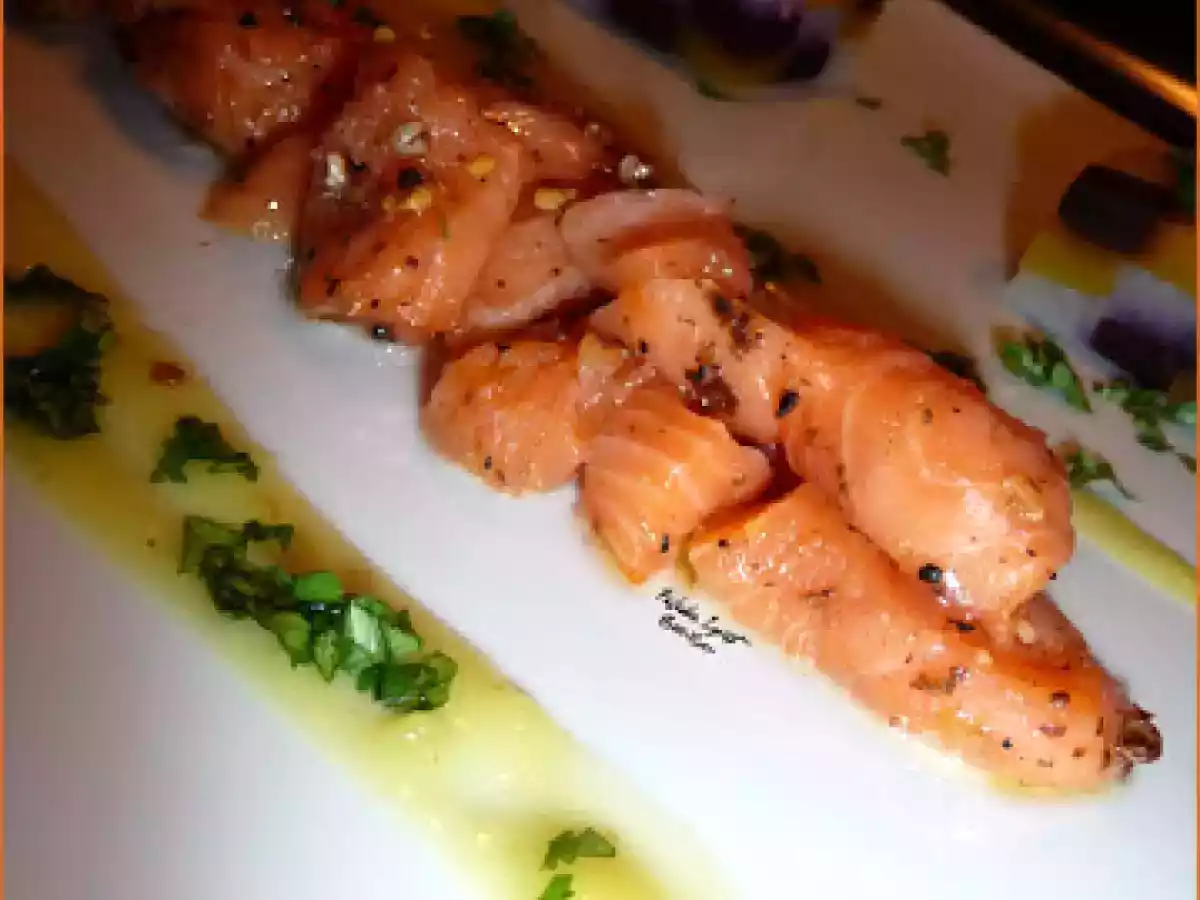 Saumon et Mosaïques de Légumes ... - photo 2