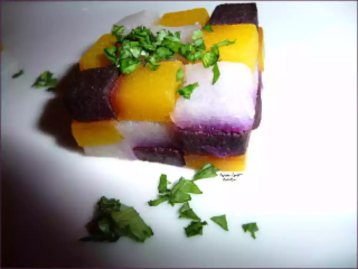 Saumon et Mosaïques de Légumes ... - photo 3