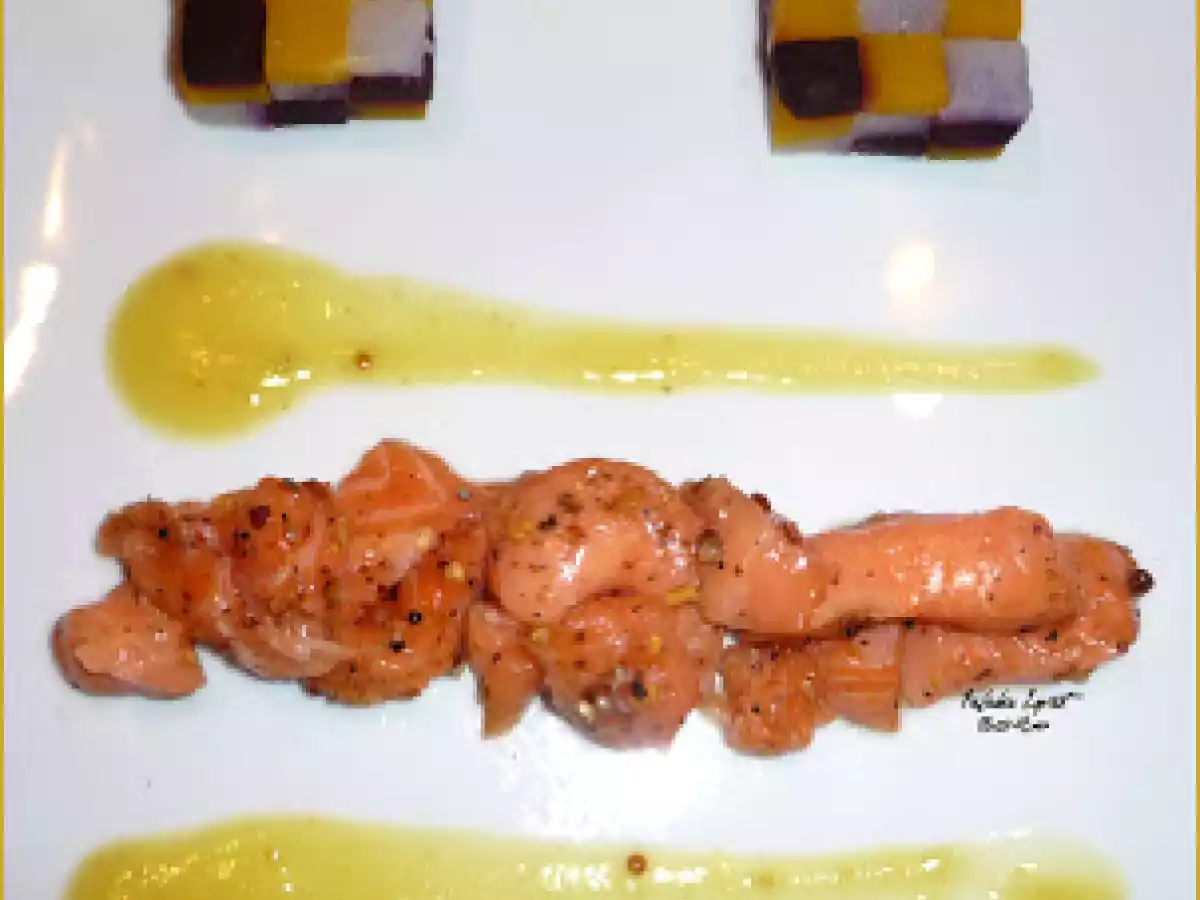 Saumon et Mosaïques de Légumes ... - photo 4