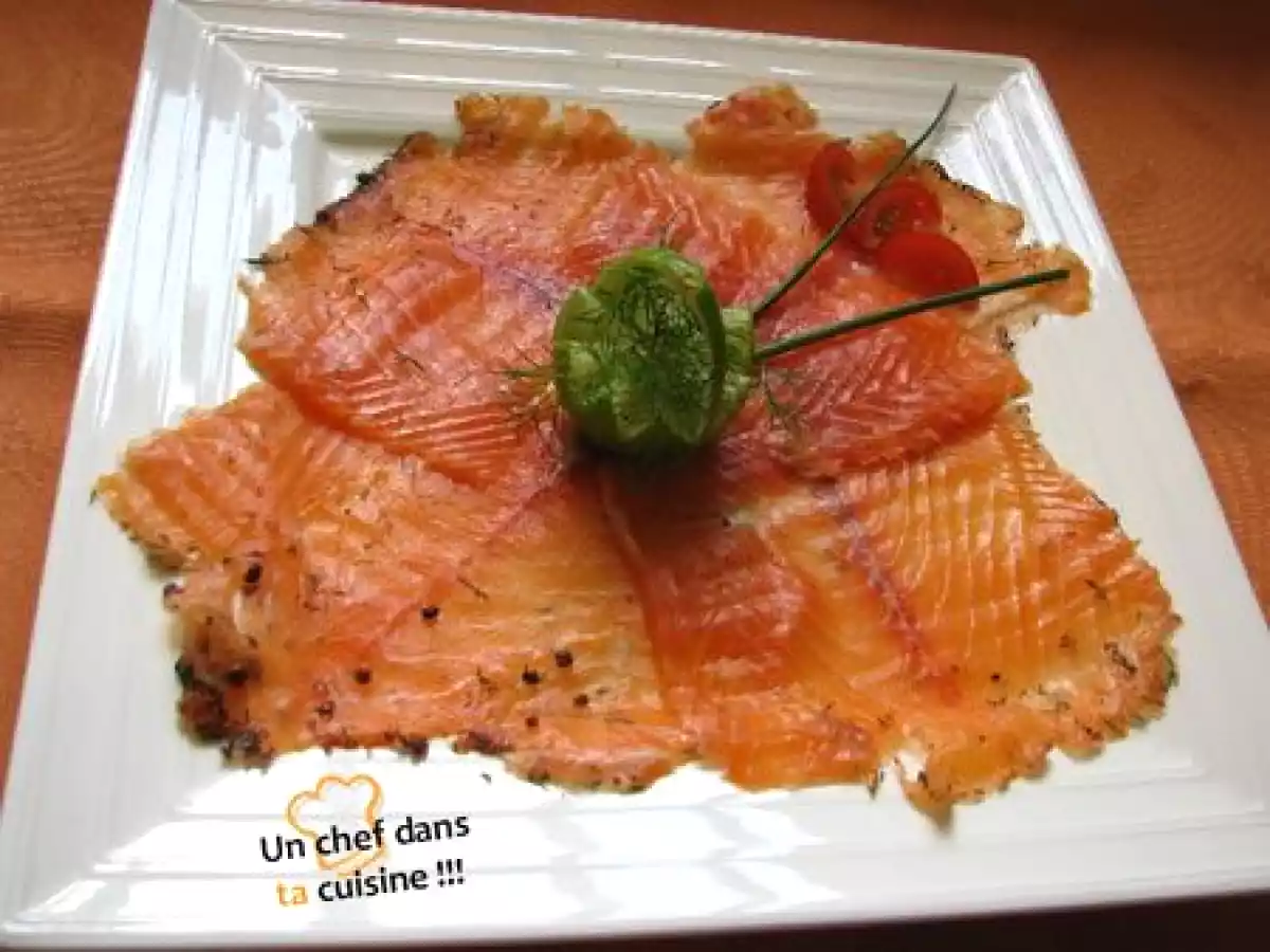 Saumon Fumé aux Baies Roses à l'Aneth de A à Z - photo 3