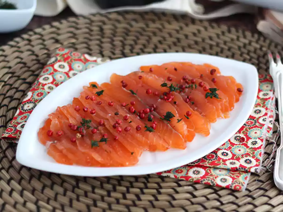 Saumon gravlax facile