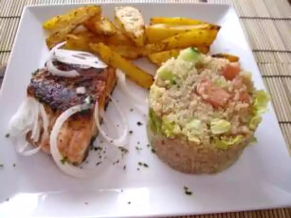 Saumon grillé et salade Quinoa - photo 3