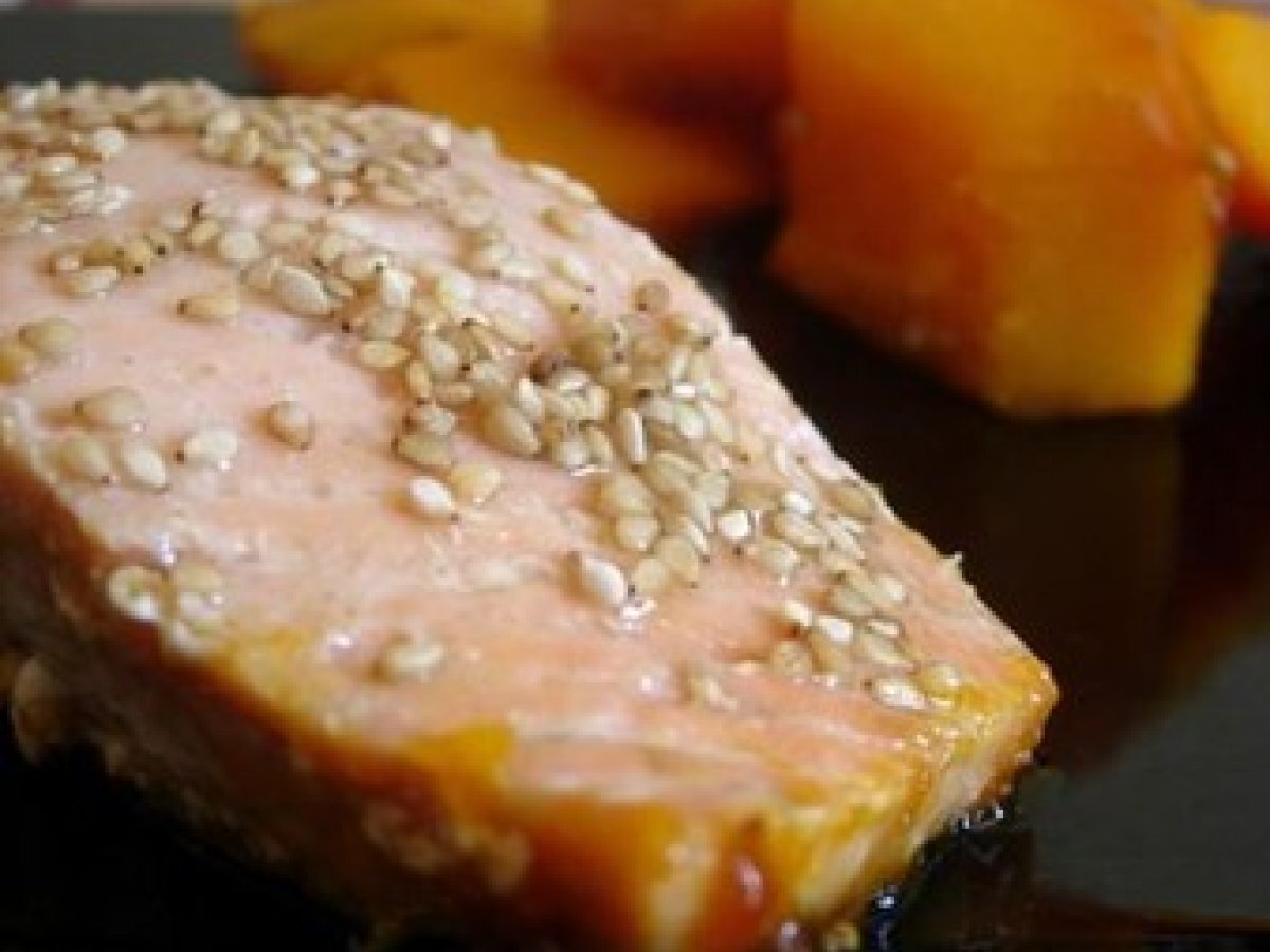 Saumon Laqué à La Japonaise