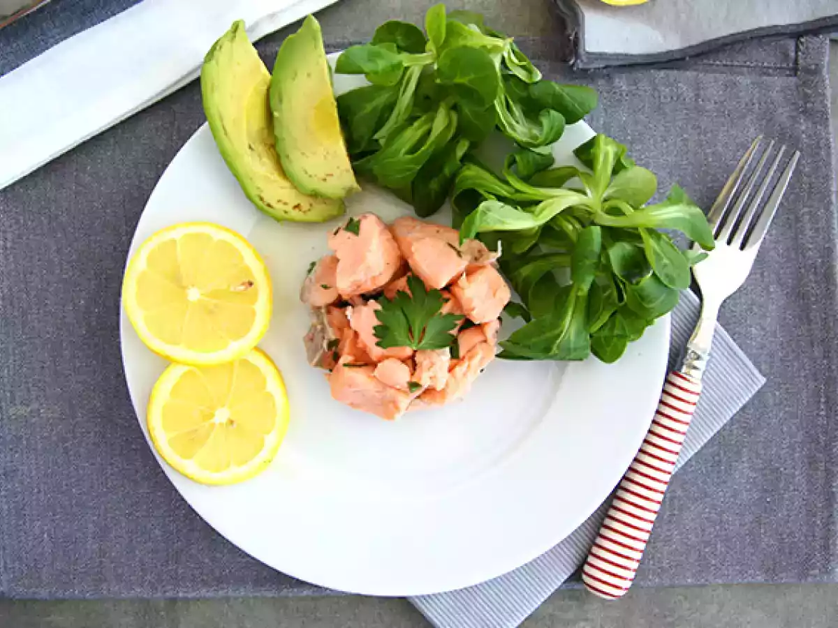 Saumon mariné au citron - photo 2