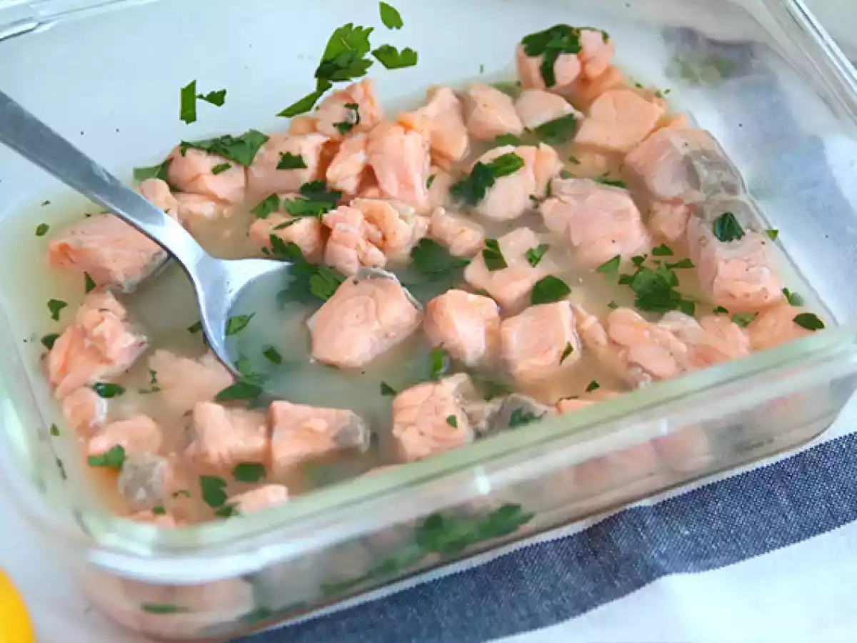 Saumon mariné au citron - photo 5