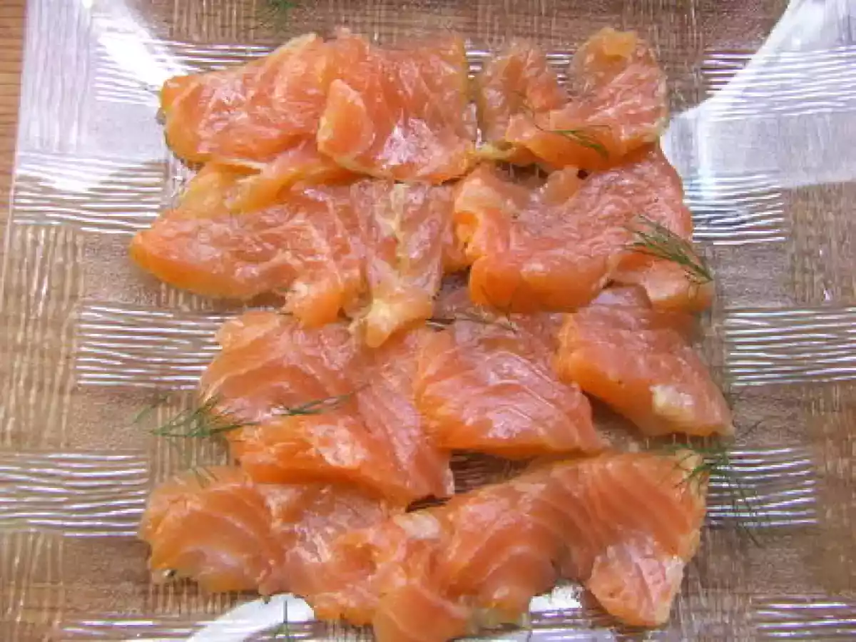 Saumon mariné et fumé au Sel Viking