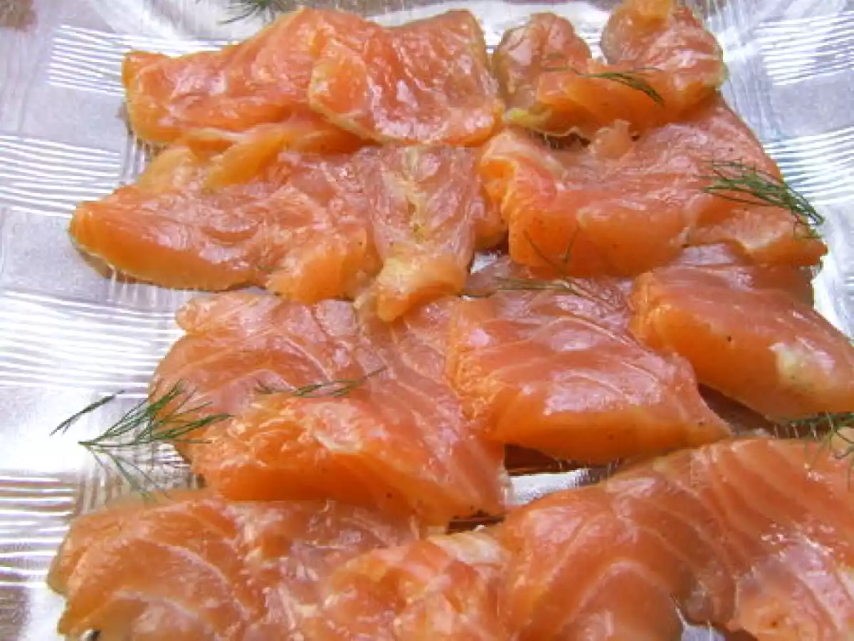 Saumon mariné et fumé au Sel Viking - photo 2