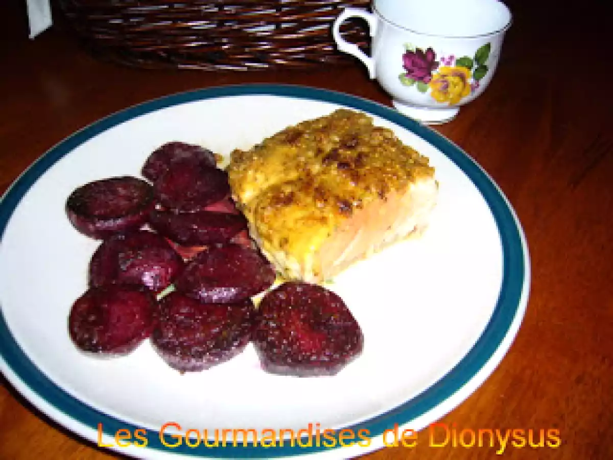 Saumons baklava (saumons au miel, beurre, noisettes et moutarde) - photo 2