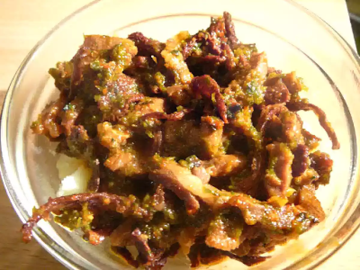 Sauté d?agneau aux champignons