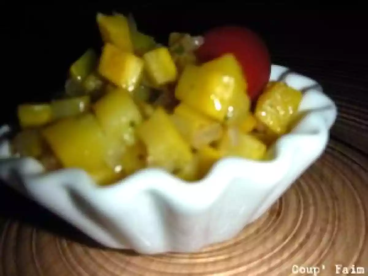 Sauté de courgettes jaunes au whisky ... - photo 2