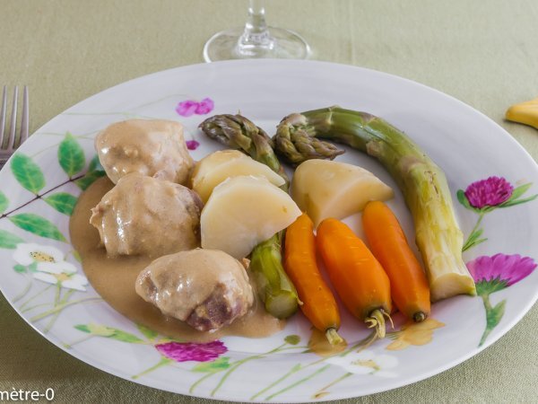 Saute De Dinde A La Moutarde Et Aux Legumes De Printemps Recette