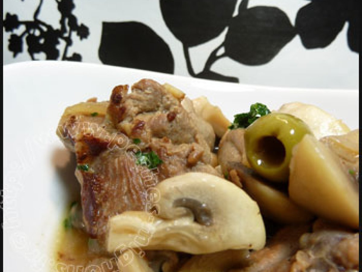 Recette de dinde aux olives et herbes aromatiques