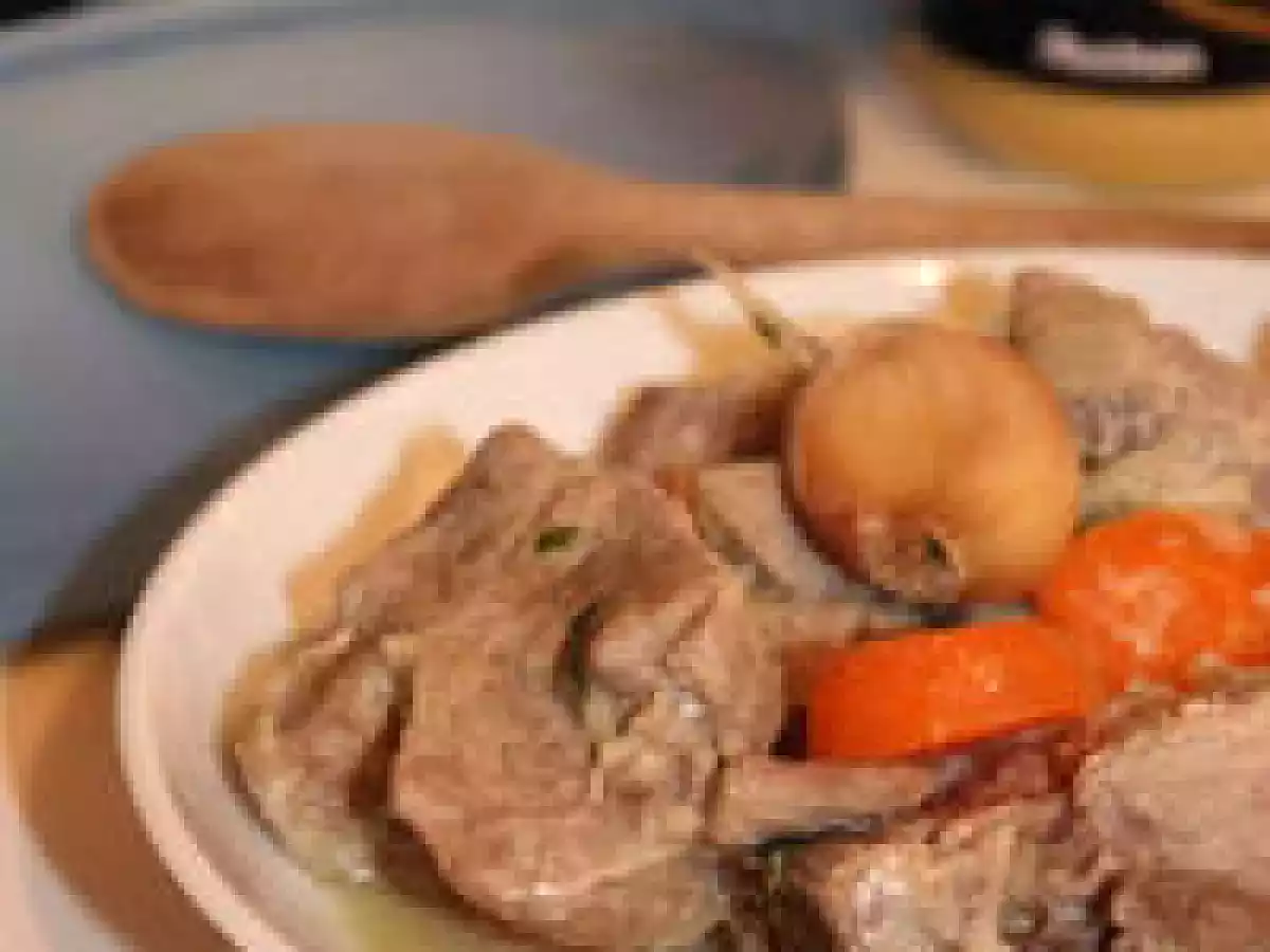 Sauté de porc à la moutarde