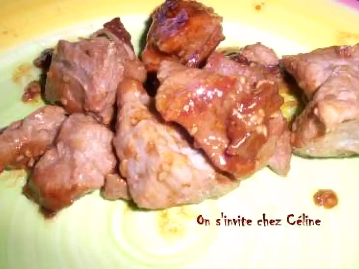 Sauté de porc à la sauce soja