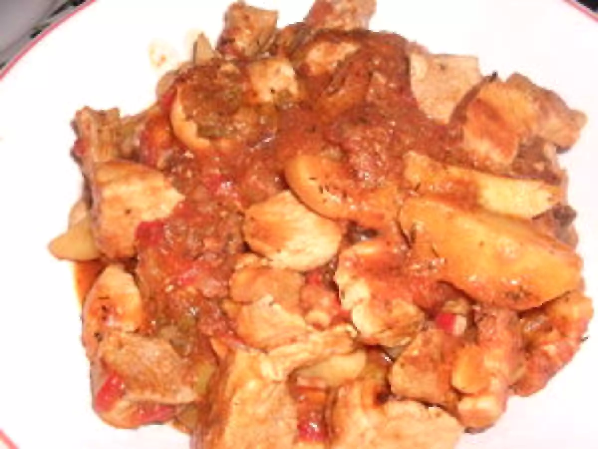 SAUTE DE PORC AU PAPRIKA