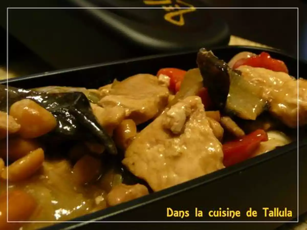 Sauté de porc aux cacahuètes et champignons noirs (Défi Placard n#14) - photo 3