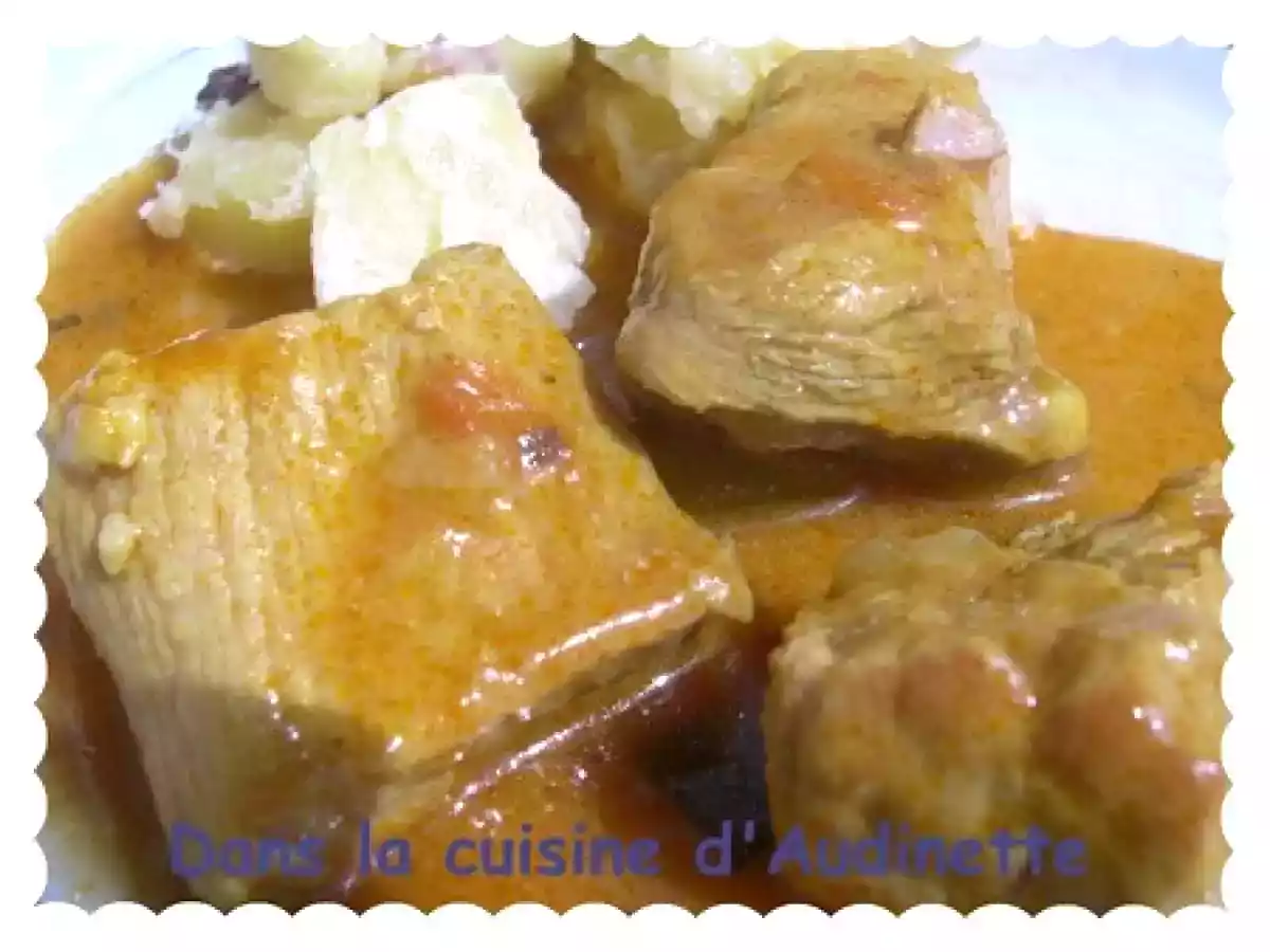 Sauté de porc aux épices