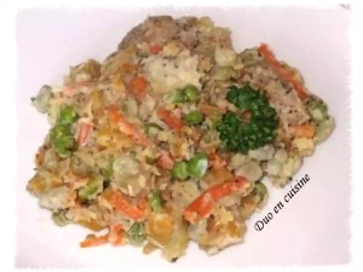 Sauté de porc aux petits légumes