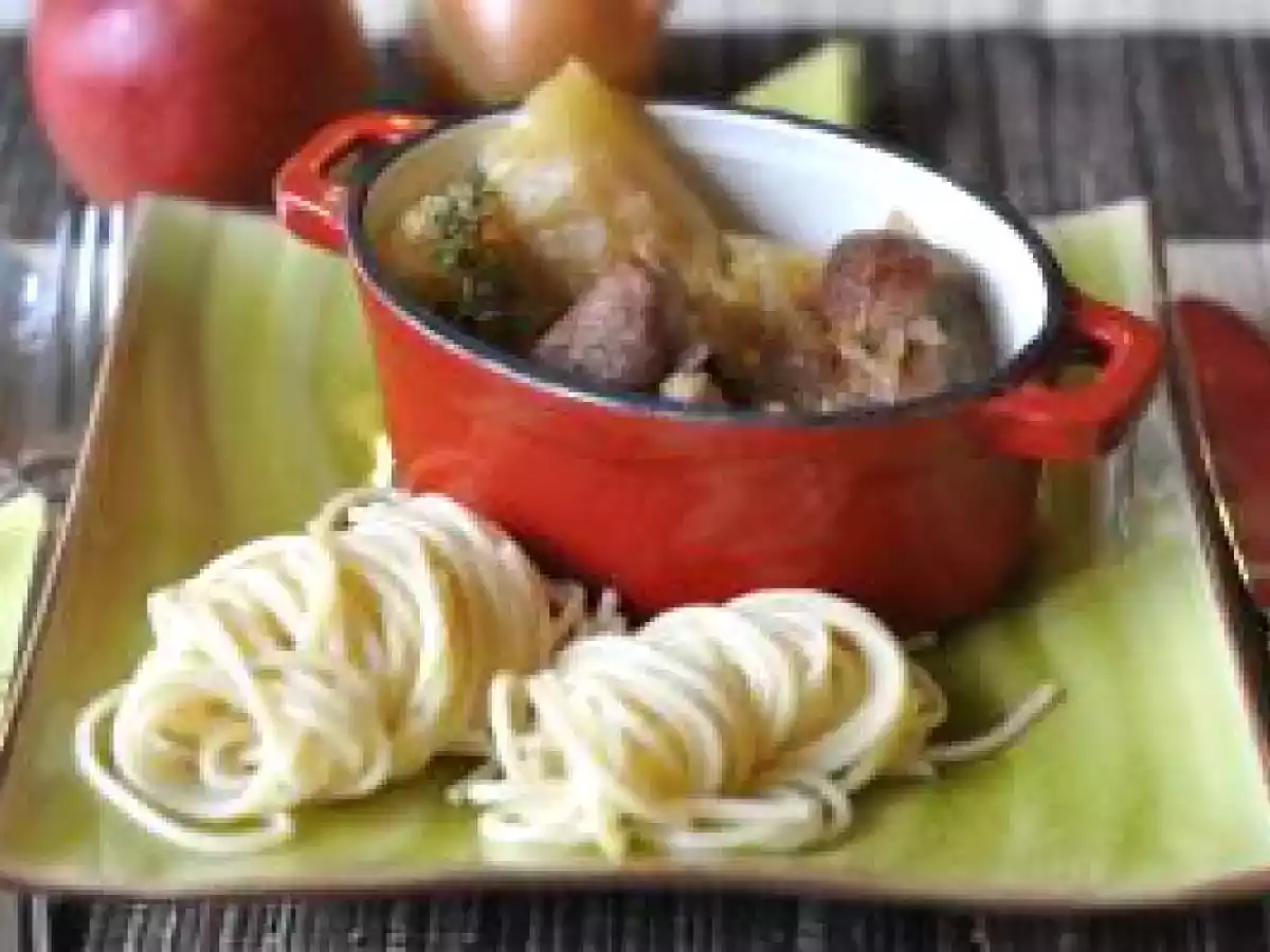 Sauté de porc aux pommes