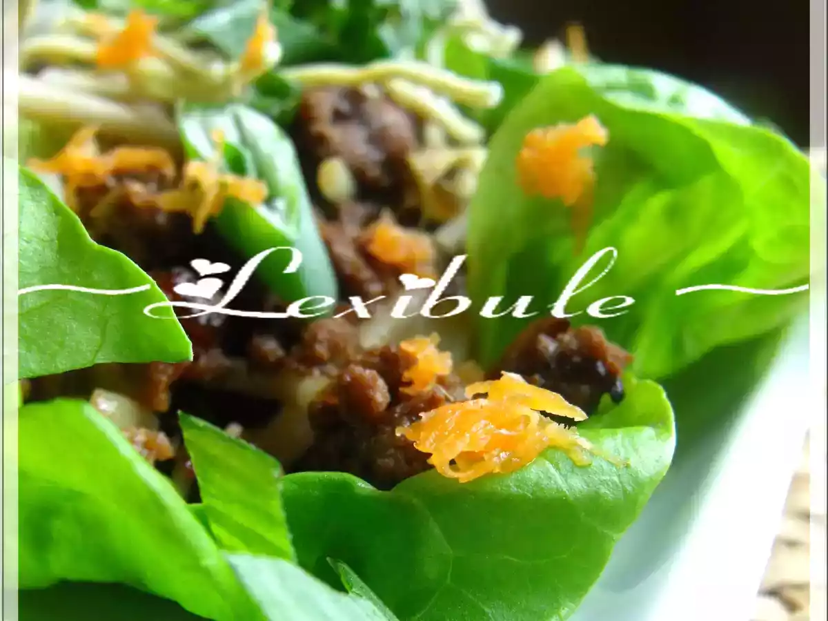 Sauté de porc haché à la chinoise