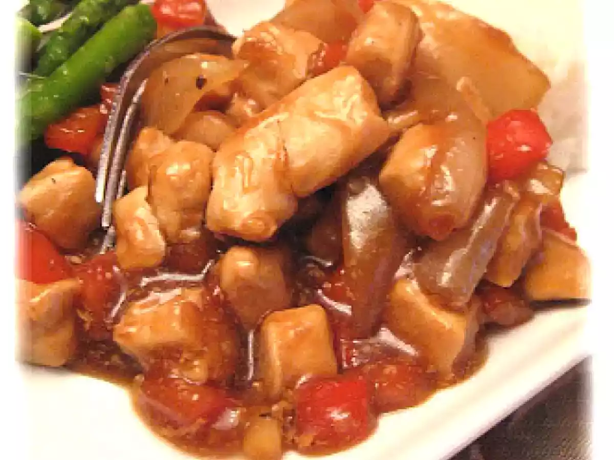 Sauté de poulet aigre-doux