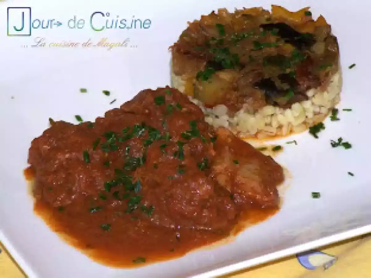 Sauté de veau à la provençale