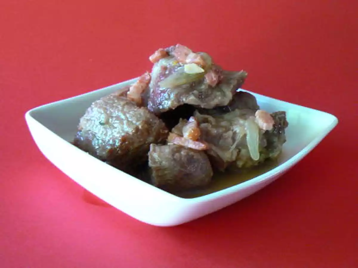 Sauté de veau au miel