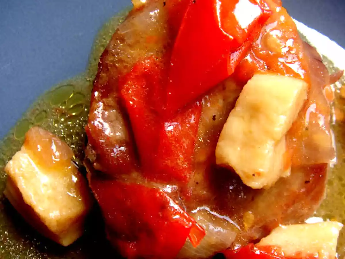 Sauté de veau au piment