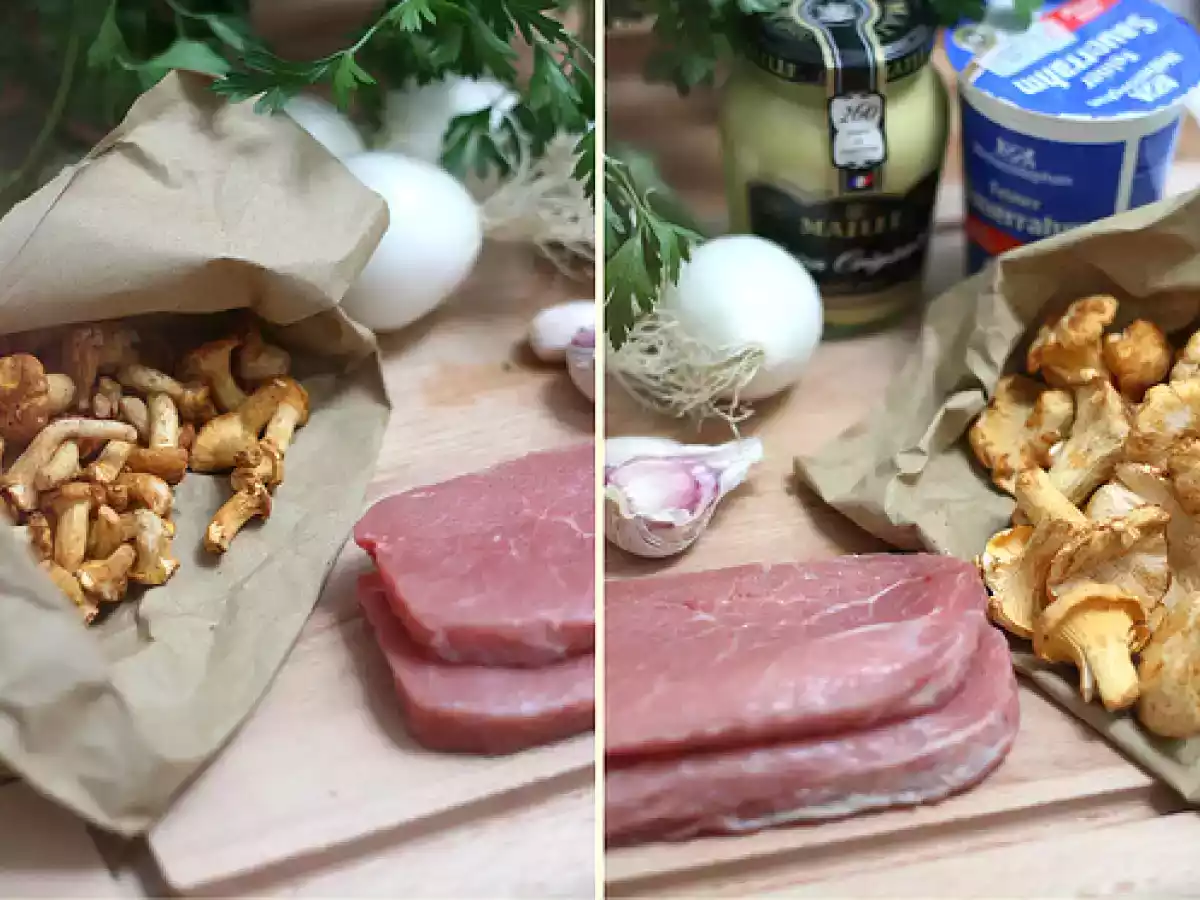 Sauté de veau aux girolles façon Stroganoff - photo 3