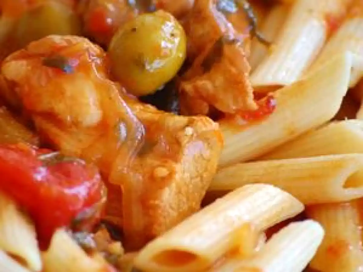 Sauté de veau aux olives et à la coriandre