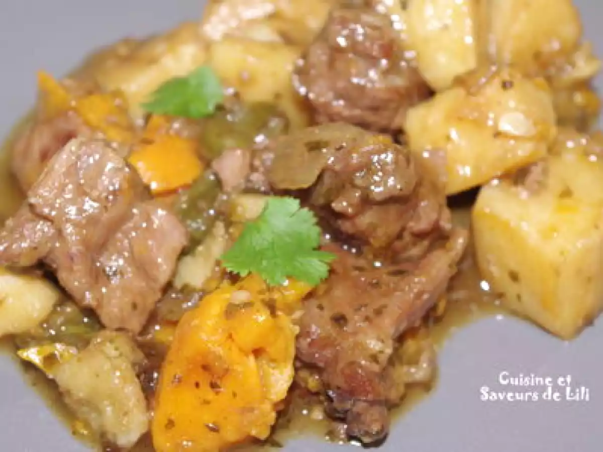 Sauté de veau aux patates douces