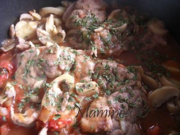 Sauté De Veau Tomates Champignons