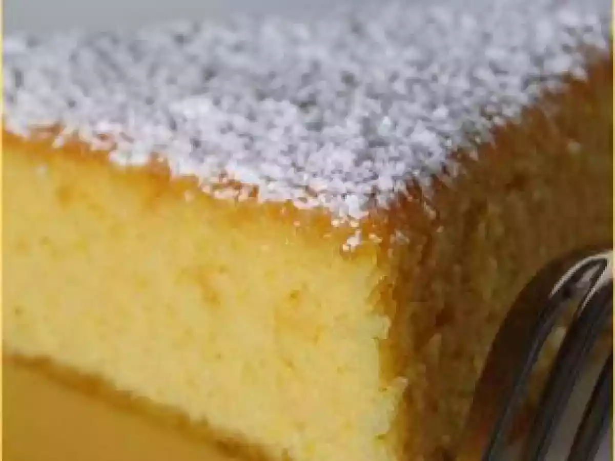 Savoureux gâteau aux oranges entières et son caramel, sans gluten ni lactose