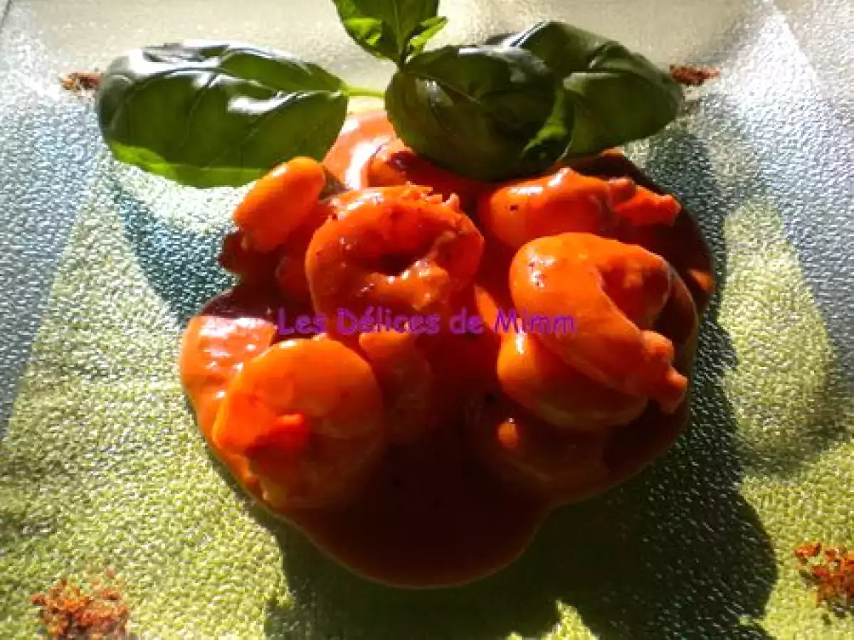 Scampis au Sherry et au Piment d'Espelette - photo 2