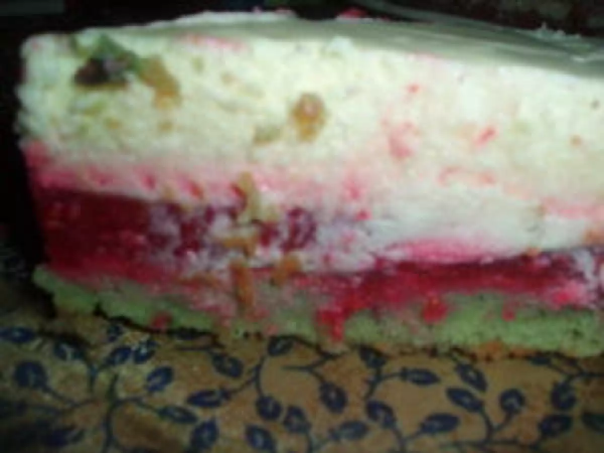 Schuss pistache, framboise et citron