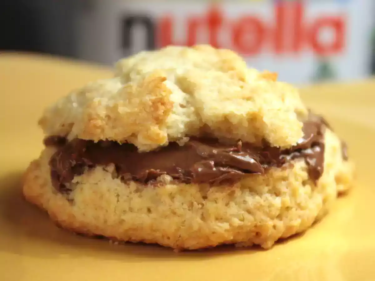 Scones au Nutella
