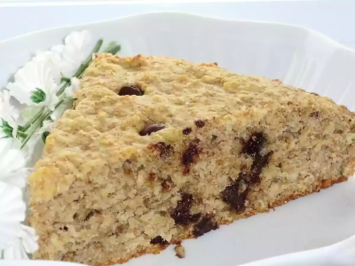 Scones aux bananes et chocolat