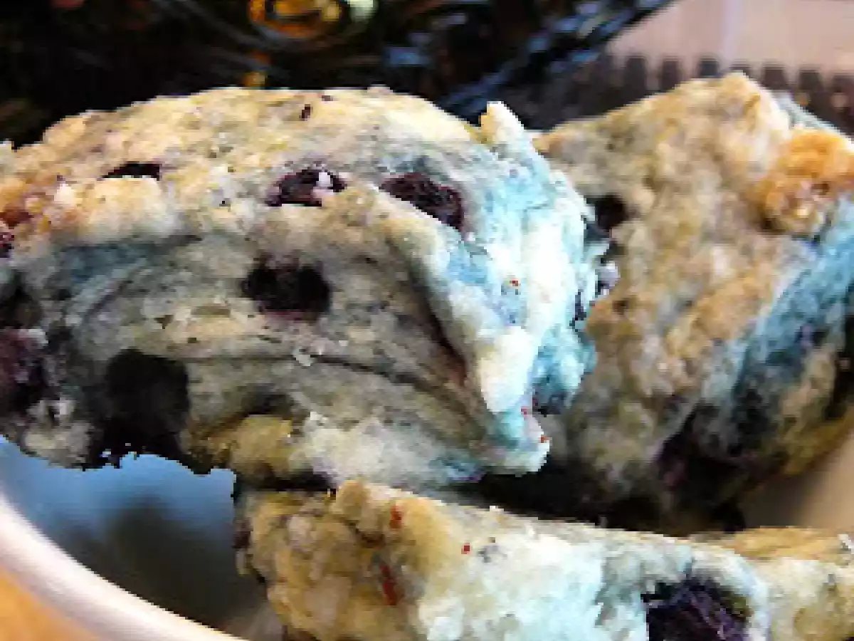 Scones aux bleuets