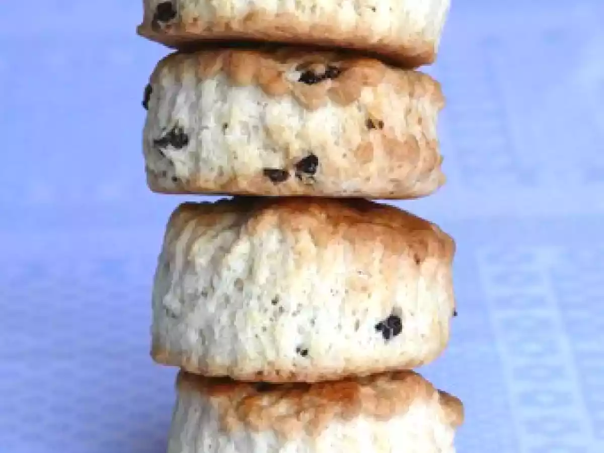 Scones aux raisins secs