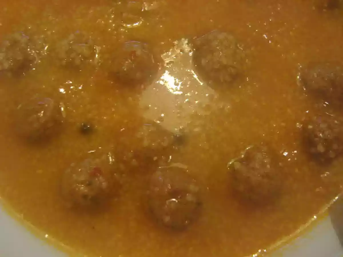 Sder bel kâaber ( velouté de semoule aux boulettes) - photo 2