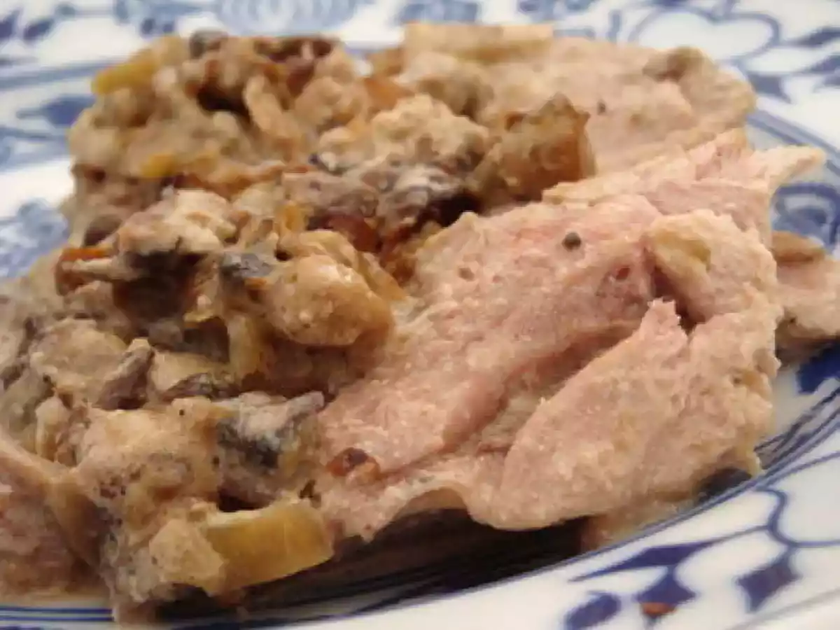 Se régaler tout simplement ... ou la cuisse de dinde aux champignons