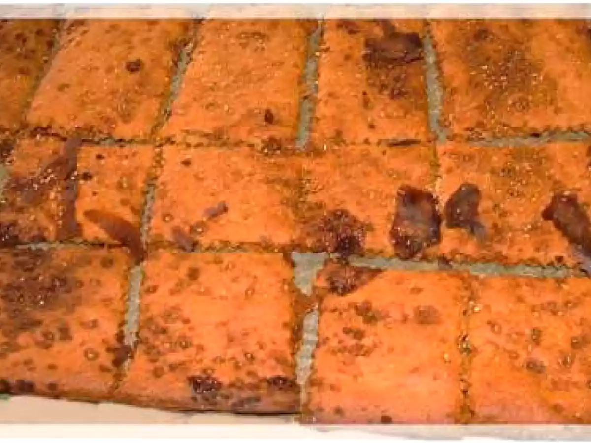 Sèche comtoise allégée, à la farine de gaude