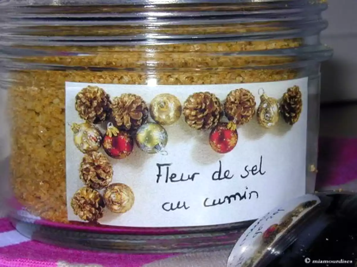 Sels parfumés : Fleur de sel au cumin